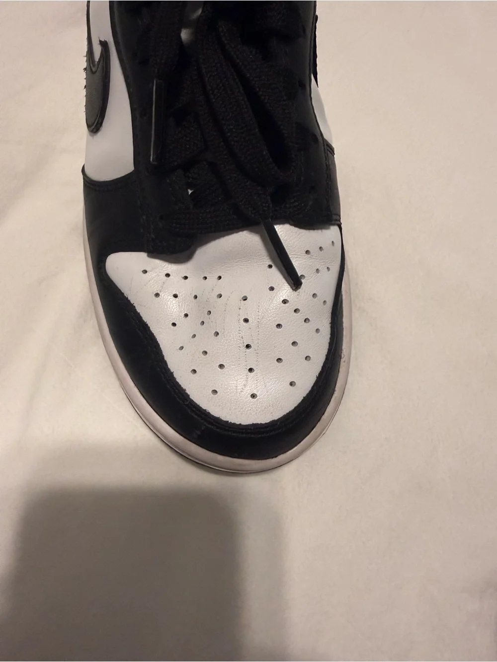 Nike Black and White Low-Top Sneakers